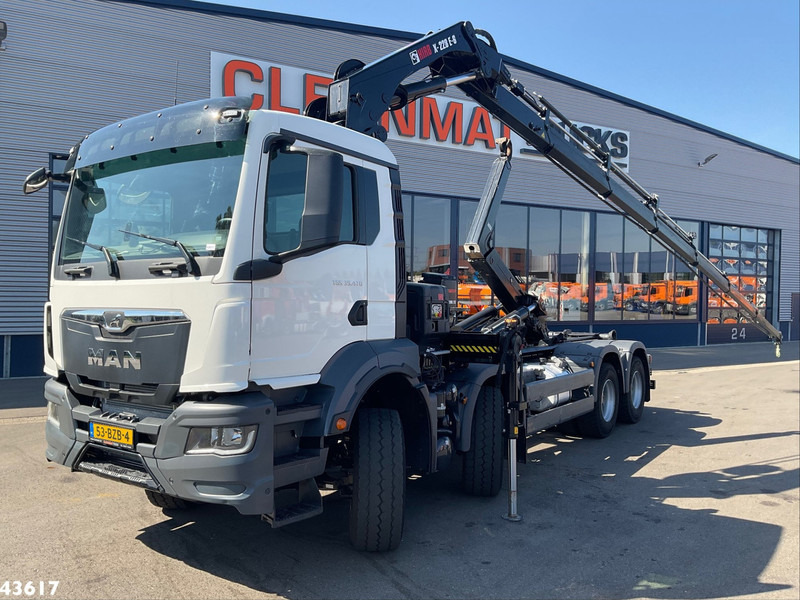 MAN TGS 32.470 8x4 Euro 6 Hiab 22 Tonmeter laadkraan Just 68.765 Km! - Sunkvežimis su kranu: foto 1 MAN TGS 32.470 8x4 Euro 6 Hiab 22 Tonmeter laadkraan Just 68.765 Km! - Sunkvežimis su kranu: foto 1