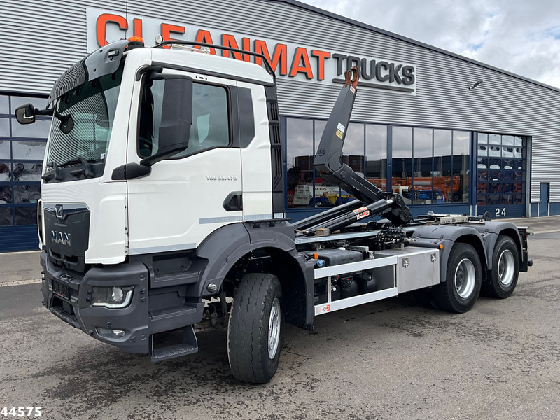 MAN TGS 33.470 6x4 Euro 6 Full Steel AJK 20 Ton haakarmsysteem - Hook-lift sunkvežimis: foto 1 MAN TGS 33.470 6x4 Euro 6 Full Steel AJK 20 Ton haakarmsysteem - Hook-lift sunkvežimis: foto 1
