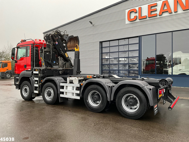 MAN TGS 35.400 8x4 Euro 6 HMF 16 Tonmeter Z-kraan - Hook-lift sunkvežimis, Sunkvežimis su kranu: foto 5 MAN TGS 35.400 8x4 Euro 6 HMF 16 Tonmeter Z-kraan - Hook-lift sunkvežimis, Sunkvežimis su kranu: foto 5
