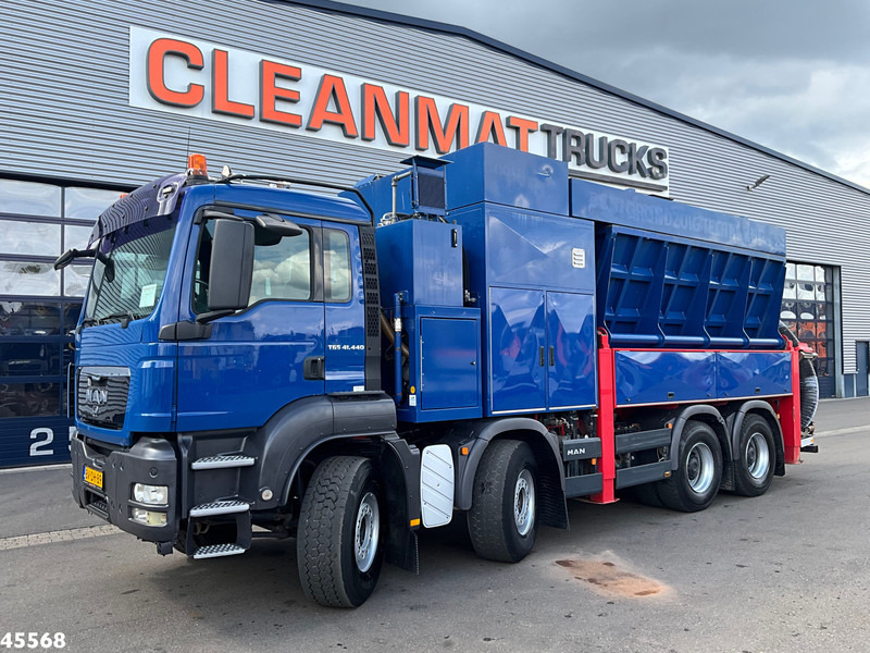 MAN TGS 41.440 8x4 Full Steel Reschwitzer 10m³ Saugbagger Just 132.502 Km! - Asenizatorius: foto 4 MAN TGS 41.440 8x4 Full Steel Reschwitzer 10m³ Saugbagger Just 132.502 Km! - Asenizatorius: foto 4