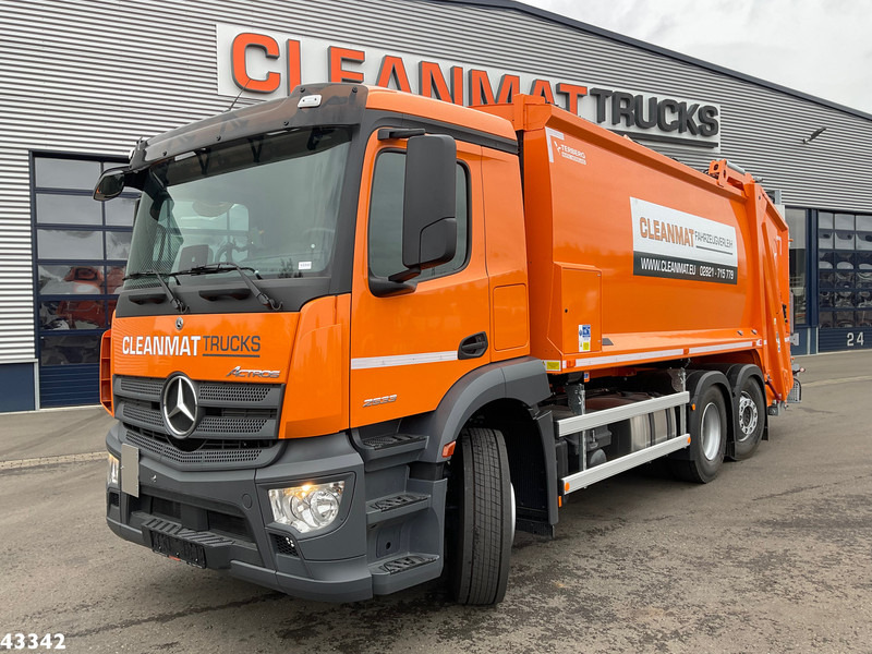 Mercedes-Benz Actros 2533 Terberg RosRoca 21m³ - Šiukšliavežis: foto 1 Mercedes-Benz Actros 2533 Terberg RosRoca 21m³ - Šiukšliavežis: foto 1