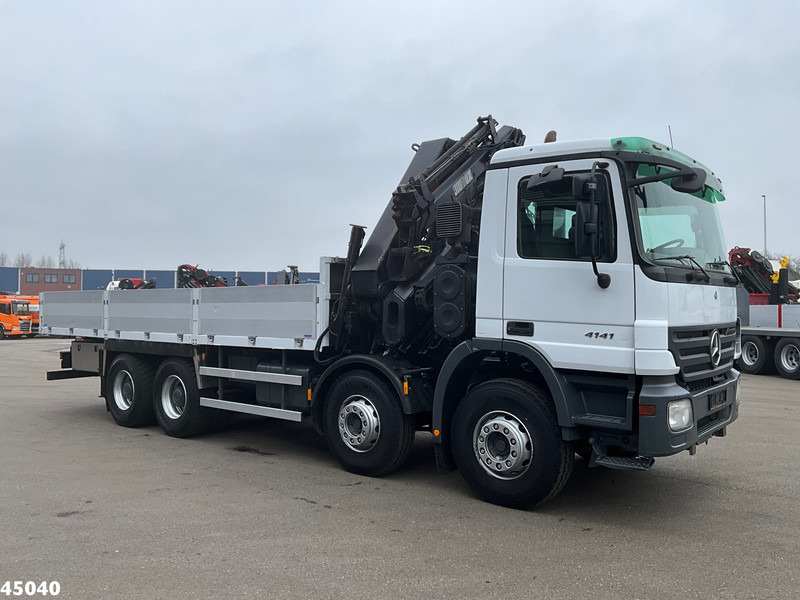 Mercedes-Benz Actros 4141 8x4 manual Hiab 32 Tonmeter laadkraan + Fly-jib - Sunkvežimis su kranu: foto 5 Mercedes-Benz Actros 4141 8x4 manual Hiab 32 Tonmeter laadkraan + Fly-jib - Sunkvežimis su kranu: foto 5