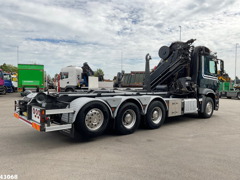 Mercedes-Benz Arocs 3251 8x4 Euro 6 Hiab 28 Tonmeter laadkraan - Hook-lift sunkvežimis, Sunkvežimis su kranu: foto 5 Mercedes-Benz Arocs 3251 8x4 Euro 6 Hiab 28 Tonmeter laadkraan - Hook-lift sunkvežimis, Sunkvežimis su kranu: foto 5