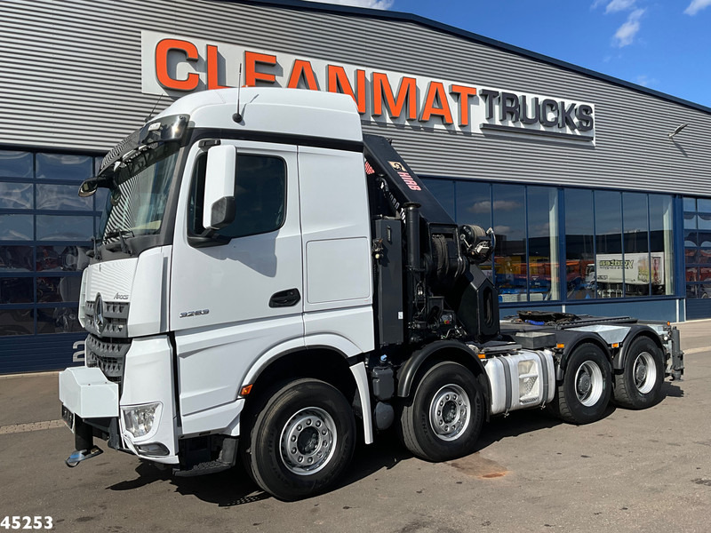Mercedes-Benz Arocs 3253 8x4 Hiab 105 Tonmeter laadkraan - Sunkvežimis su kranu: foto 3 Mercedes-Benz Arocs 3253 8x4 Hiab 105 Tonmeter laadkraan - Sunkvežimis su kranu: foto 3