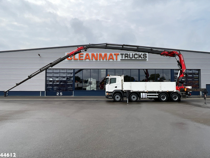 Scania G 450 8x4 Euro 6 Fassi 66 Tonmeter laadkraan + Fly-jib Just 176.555 Km! - Sunkvežimis su kranu: foto 1 Scania G 450 8x4 Euro 6 Fassi 66 Tonmeter laadkraan + Fly-jib Just 176.555 Km! - Sunkvežimis su kranu: foto 1