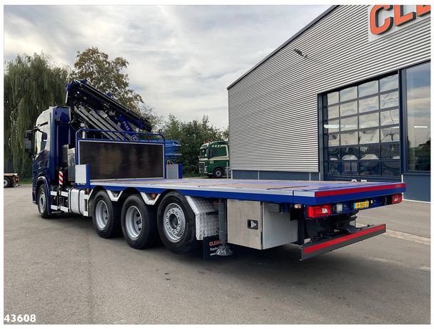 Scania G 450 8x4 Fassi 45 Tonmeter laadkraan + Fly-Jib Just 151.350 km! - Sunkvežimis su kranu: foto 4 Scania G 450 8x4 Fassi 45 Tonmeter laadkraan + Fly-Jib Just 151.350 km! - Sunkvežimis su kranu: foto 4