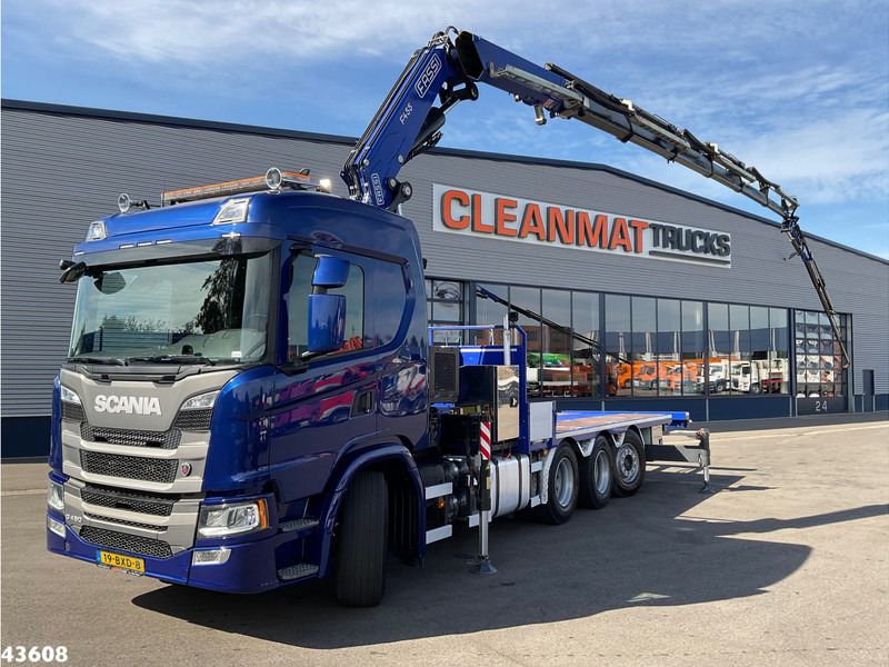 Scania G 450 8x4 Fassi 45 Tonmeter laadkraan + Fly-Jib Just 151.350 km! - Sunkvežimis su kranu: foto 1 Scania G 450 8x4 Fassi 45 Tonmeter laadkraan + Fly-Jib Just 151.350 km! - Sunkvežimis su kranu: foto 1