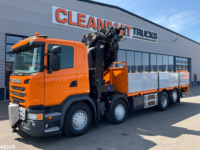 Scania G 450 Euro 6 HMF 60 Tonmeter laadkraan + Fly-Jib - Sunkvežimis su kranu: foto 2 Scania G 450 Euro 6 HMF 60 Tonmeter laadkraan + Fly-Jib - Sunkvežimis su kranu: foto 2