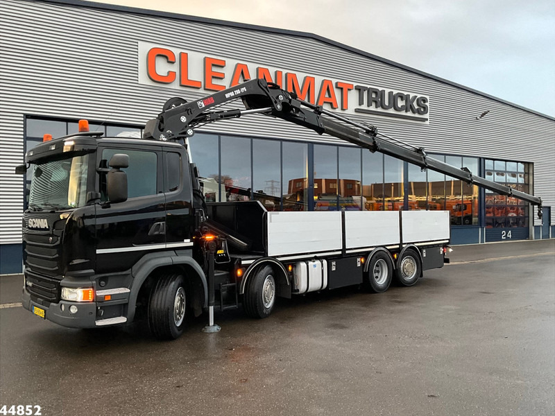 Scania G 450 Euro 6 Hiab 28 Tonmeter laadkraan - Sunkvežimis su kranu: foto 1 Scania G 450 Euro 6 Hiab 28 Tonmeter laadkraan - Sunkvežimis su kranu: foto 1