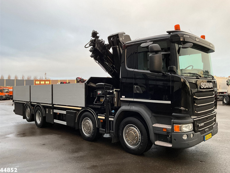 Scania G 450 Euro 6 Hiab 28 Tonmeter laadkraan - Sunkvežimis su kranu: foto 5 Scania G 450 Euro 6 Hiab 28 Tonmeter laadkraan - Sunkvežimis su kranu: foto 5