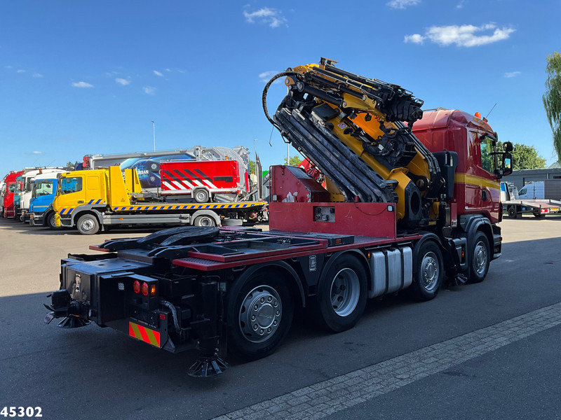 Scania G 480 8x2 Fassi 95 Tonmeter ladkraan + Fly-Jib - Sunkvežimis su kranu: foto 5 Scania G 480 8x2 Fassi 95 Tonmeter ladkraan + Fly-Jib - Sunkvežimis su kranu: foto 5