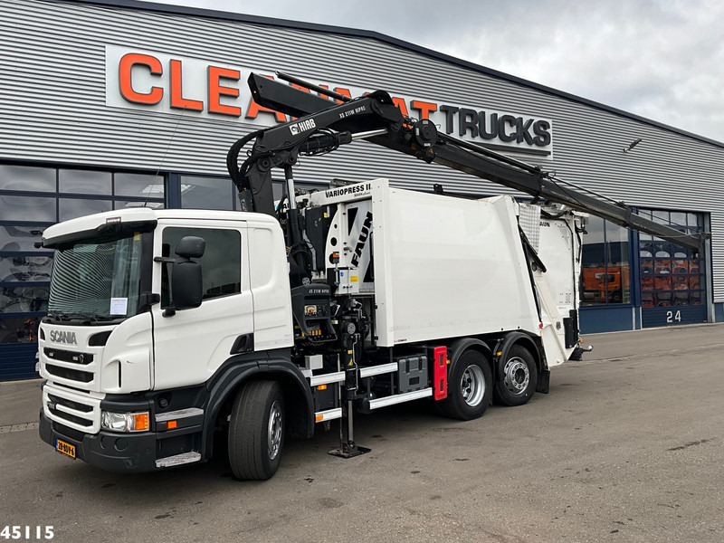 Scania P 250 Euro 6 Hiab 21 Tonmeter laadkraan Just 146.000 km! - Šiukšliavežis: foto 1 Scania P 250 Euro 6 Hiab 21 Tonmeter laadkraan Just 146.000 km! - Šiukšliavežis: foto 1