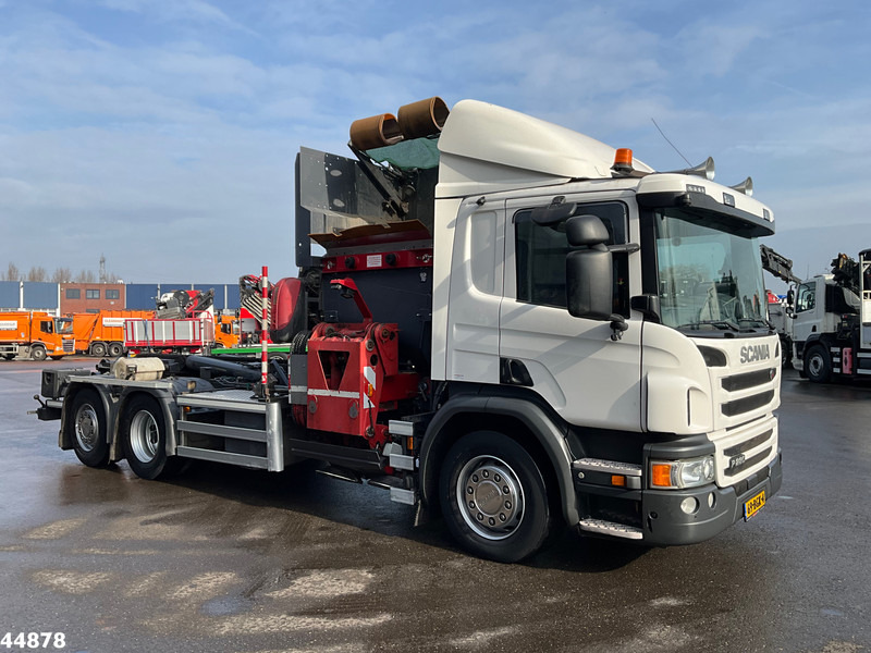 Scania P 280 6x2 Euro 6 VDL Translift zijlader Just 159.334 km! - Šiukšliavežis: foto 5 Scania P 280 6x2 Euro 6 VDL Translift zijlader Just 159.334 km! - Šiukšliavežis: foto 5
