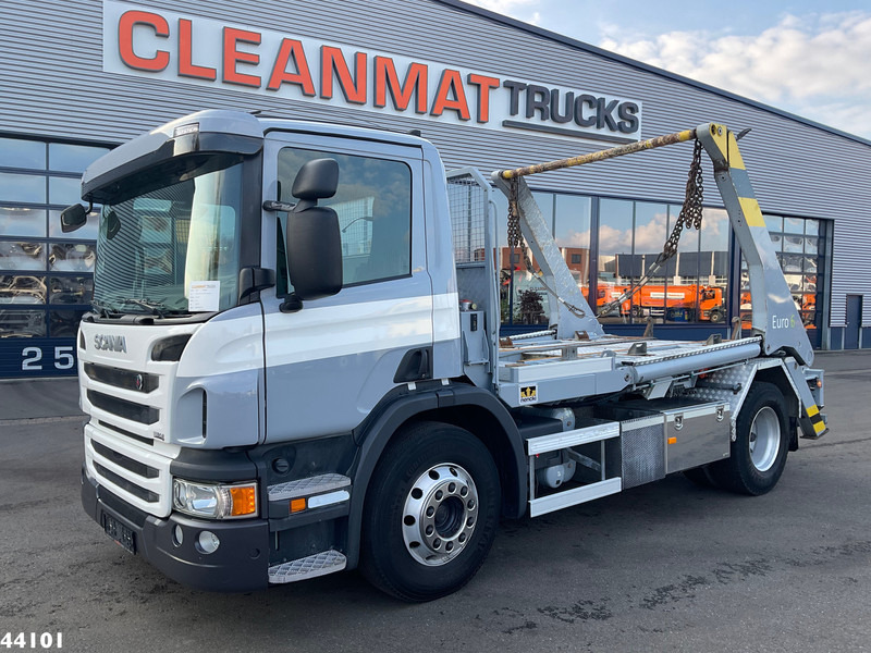 Scania P 280 Euro 6 14 Ton portaalarmsysteem - Nuožulnaus pakėlimo ant platformos sunkvežimis: foto 1 Scania P 280 Euro 6 14 Ton portaalarmsysteem - Nuožulnaus pakėlimo ant platformos sunkvežimis: foto 1