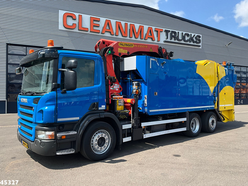 Scania P 280 Geesink / VSA Palfinger 23 Tonmeter laadkraan - Šiukšliavežis: foto 2 Scania P 280 Geesink / VSA Palfinger 23 Tonmeter laadkraan - Šiukšliavežis: foto 2