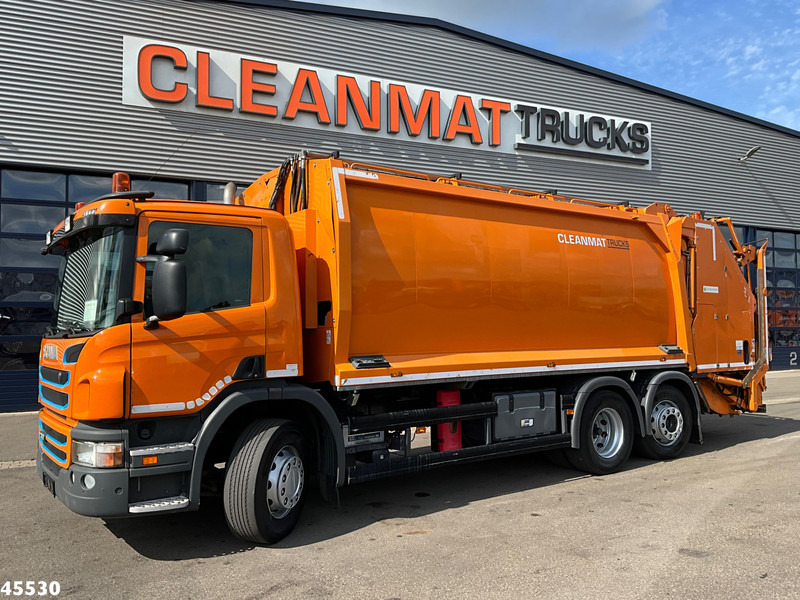 Scania P 320 Geesink 24m³ Welvaarts weighing system - Šiukšliavežis: foto 1 Scania P 320 Geesink 24m³ Welvaarts weighing system - Šiukšliavežis: foto 1