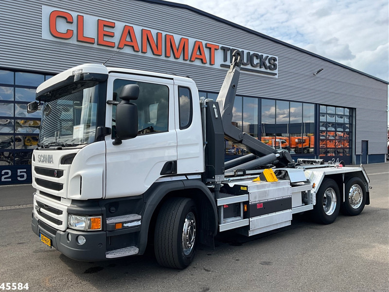 Scania P 340 Euro 6 CNG 21 Ton haakarmsysteem Just 140.611 km! - Hook-lift sunkvežimis: foto 1 Scania P 340 Euro 6 CNG 21 Ton haakarmsysteem Just 140.611 km! - Hook-lift sunkvežimis: foto 1