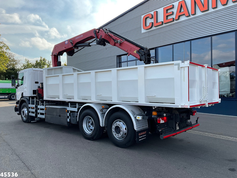 Scania P 340 Euro 6 CNG HMF 25 Tonmeter laadkraan Just 72.852 km! - Savivartis sunkvežimis, Sunkvežimis su kranu: foto 3 Scania P 340 Euro 6 CNG HMF 25 Tonmeter laadkraan Just 72.852 km! - Savivartis sunkvežimis, Sunkvežimis su kranu: foto 3