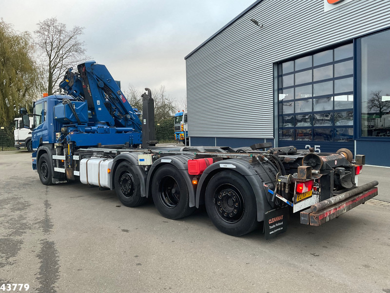 Scania P 360 8x2 Hiab 21 Tonmeter laadkraan - Hook-lift sunkvežimis, Sunkvežimis su kranu: foto 2 Scania P 360 8x2 Hiab 21 Tonmeter laadkraan - Hook-lift sunkvežimis, Sunkvežimis su kranu: foto 2