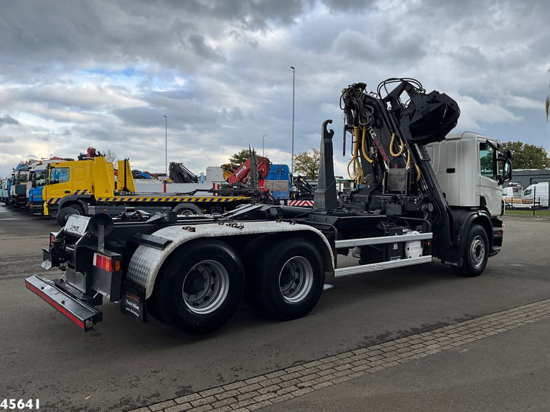 Scania P 380 Terex 14 Tonmeter laadkraan met Poliepgrijper! - Hook-lift sunkvežimis, Sunkvežimis su kranu: foto 5 Scania P 380 Terex 14 Tonmeter laadkraan met Poliepgrijper! - Hook-lift sunkvežimis, Sunkvežimis su kranu: foto 5