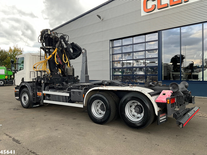 Scania P 380 Terex 14 Tonmeter laadkraan met Poliepgrijper! - Hook-lift sunkvežimis, Sunkvežimis su kranu: foto 3 Scania P 380 Terex 14 Tonmeter laadkraan met Poliepgrijper! - Hook-lift sunkvežimis, Sunkvežimis su kranu: foto 3