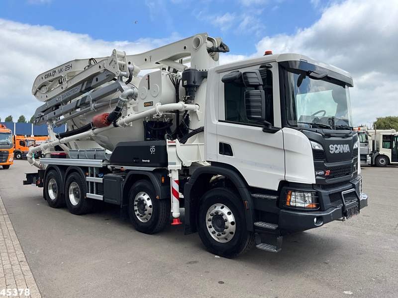 Scania P 450 XT 8x4 Euro 6 Retarder CIFA 7m³ Mixer + Pumi Pump 25 m³ NEW AND UNUSED! - Betono siurblys: foto 3 Scania P 450 XT 8x4 Euro 6 Retarder CIFA 7m³ Mixer + Pumi Pump 25 m³ NEW AND UNUSED! - Betono siurblys: foto 3