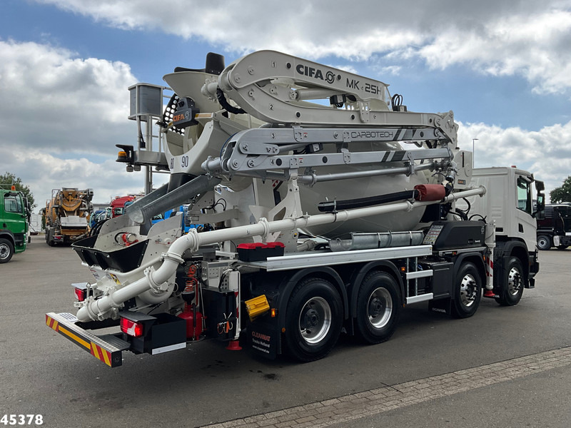Scania P 450 XT 8x4 Euro 6 Retarder CIFA 7m³ Mixer + Pumi Pump 25 m³ NEW AND UNUSED! - Betonvežis: foto 4 Scania P 450 XT 8x4 Euro 6 Retarder CIFA 7m³ Mixer + Pumi Pump 25 m³ NEW AND UNUSED! - Betonvežis: foto 4