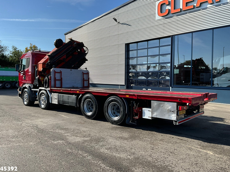 Scania R 124.420 8x4 Palfinger 72 Tonmeter laadkraan + Fly-Jib! - Sunkvežimis su kranu: foto 5 Scania R 124.420 8x4 Palfinger 72 Tonmeter laadkraan + Fly-Jib! - Sunkvežimis su kranu: foto 5