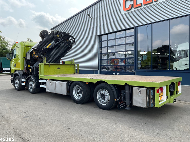 Scania R 420 8x2 manual Palfinger 85 Tonmeter laadkraan + Fly-Jib - Sunkvežimis su kranu: foto 5 Scania R 420 8x2 manual Palfinger 85 Tonmeter laadkraan + Fly-Jib - Sunkvežimis su kranu: foto 5