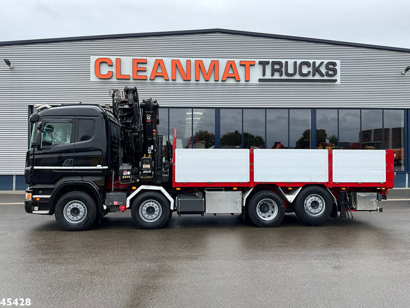 Scania R 480 8x2 Retarder Hiab 47 Tonmeter laadkraan + Fly-Jib! Just 242.931 km! - Sunkvežimis su kranu: foto 3 Scania R 480 8x2 Retarder Hiab 47 Tonmeter laadkraan + Fly-Jib! Just 242.931 km! - Sunkvežimis su kranu: foto 3