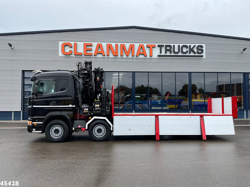 Scania R 480 8x2 Retarder Hiab 47 Tonmeter laadkraan + Fly-Jib! Just 242.931 km! - Sunkvežimis su kranu: foto 4 Scania R 480 8x2 Retarder Hiab 47 Tonmeter laadkraan + Fly-Jib! Just 242.931 km! - Sunkvežimis su kranu: foto 4