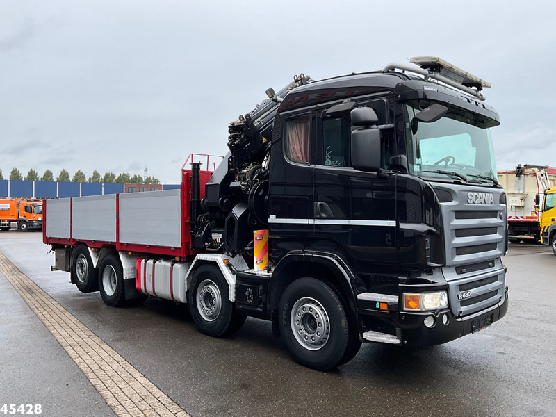 Scania R 480 8x2 Retarder Hiab 47 Tonmeter laadkraan + Fly-Jib! Just 242.931 km! - Sunkvežimis su kranu: foto 5 Scania R 480 8x2 Retarder Hiab 47 Tonmeter laadkraan + Fly-Jib! Just 242.931 km! - Sunkvežimis su kranu: foto 5