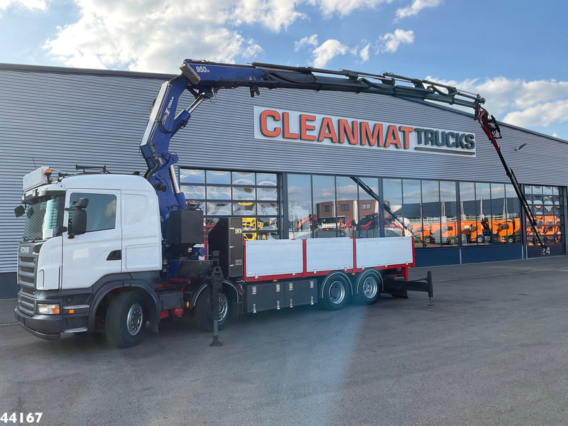 Scania R 480 Amco Veba 95 Tometer laadkraan + Fly-Jib - Sunkvežimis su kranu: foto 1 Scania R 480 Amco Veba 95 Tometer laadkraan + Fly-Jib - Sunkvežimis su kranu: foto 1