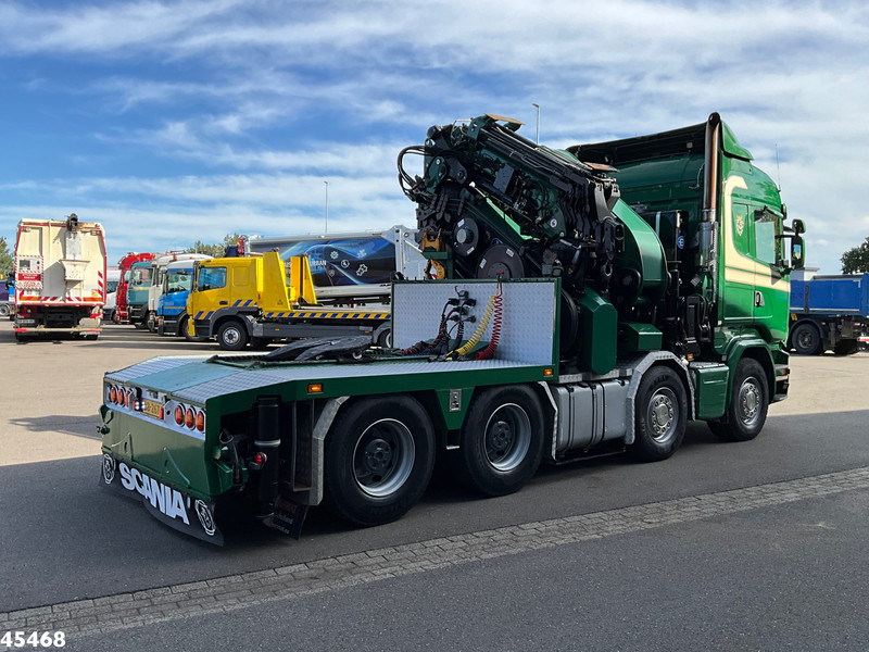 Scania R 490 8x4 Euro 6 Effer 140 Tonmeter laadkraan + Fly-Jib Just 283.508 km - Sunkvežimis su kranu: foto 4 Scania R 490 8x4 Euro 6 Effer 140 Tonmeter laadkraan + Fly-Jib Just 283.508 km - Sunkvežimis su kranu: foto 4