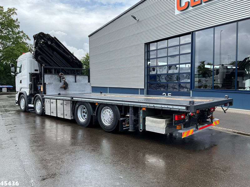 Scania R490 8x2 Euro 6 Retarder HMF 85 Tonmeter laadkraan + Fly-jib - Sunkvežimis su kranu: foto 2 Scania R490 8x2 Euro 6 Retarder HMF 85 Tonmeter laadkraan + Fly-jib - Sunkvežimis su kranu: foto 2