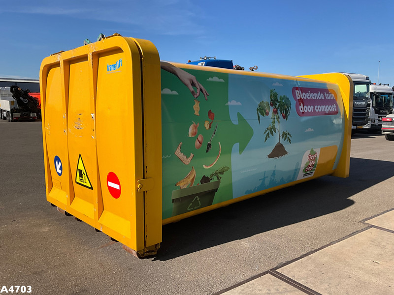 Translift 20m³ zijlader container - Užtraukiamas konteineris: foto 4 Translift 20m³ zijlader container - Užtraukiamas konteineris: foto 4
