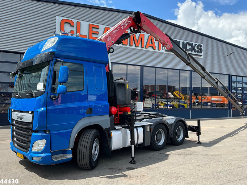 DAF FAT 85.510 6x4 Euro 6 Retarder Fassi 36 Tonmeter laadkraan - Vilkikas: foto 1 DAF FAT 85.510 6x4 Euro 6 Retarder Fassi 36 Tonmeter laadkraan - Vilkikas: foto 1