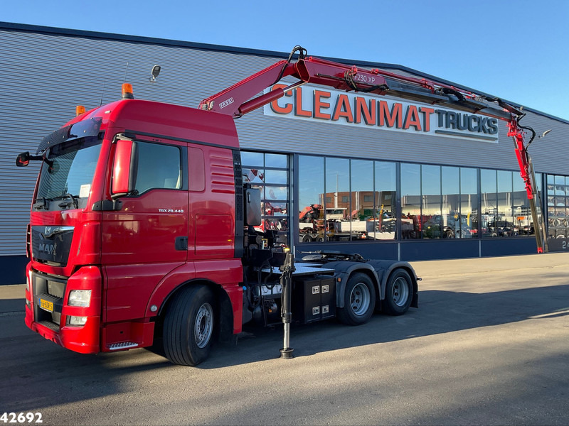 MAN TGX 28.440 Euro 6 Fassi 23 Tonmeter laadkraan + Fly-Jib - Vilkikas: foto 1 MAN TGX 28.440 Euro 6 Fassi 23 Tonmeter laadkraan + Fly-Jib - Vilkikas: foto 1