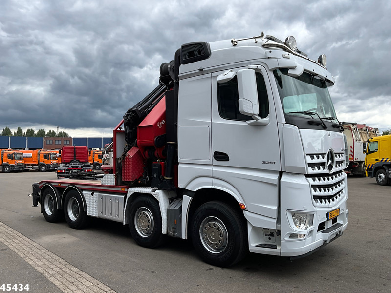 Mercedes-Benz Arocs 3251 8x4 Euro 6 Retarder HMF 85 Tonmeter laadkraan Fly-Jib - Vilkikas: foto 4 Mercedes-Benz Arocs 3251 8x4 Euro 6 Retarder HMF 85 Tonmeter laadkraan Fly-Jib - Vilkikas: foto 4