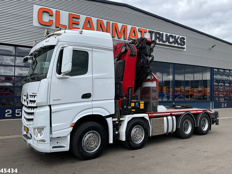 Mercedes-Benz Arocs 3251 8x4 Euro 6 Retarder HMF 85 Tonmeter laadkraan Fly-Jib - Vilkikas: foto 2 Mercedes-Benz Arocs 3251 8x4 Euro 6 Retarder HMF 85 Tonmeter laadkraan Fly-Jib - Vilkikas: foto 2