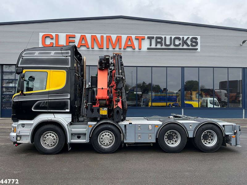 Scania R500 8x4 V8 Retarder Palfinger 53 Tonmeter laadkraan + Fly-Jib - Vilkikas: foto 3 Scania R500 8x4 V8 Retarder Palfinger 53 Tonmeter laadkraan + Fly-Jib - Vilkikas: foto 3