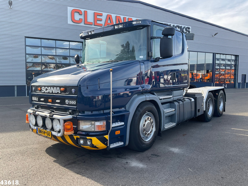 Scania T 164.580 V8 6x4 Origineel NL Trekker! - Vilkikas: foto 1 Scania T 164.580 V8 6x4 Origineel NL Trekker! - Vilkikas: foto 1