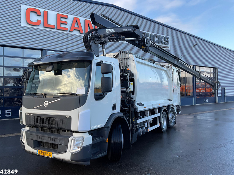 Volvo FE 280 Euro 6 Hiab 21 Tonmeter laadkraan - Šiukšliavežis: foto 1 Volvo FE 280 Euro 6 Hiab 21 Tonmeter laadkraan - Šiukšliavežis: foto 1