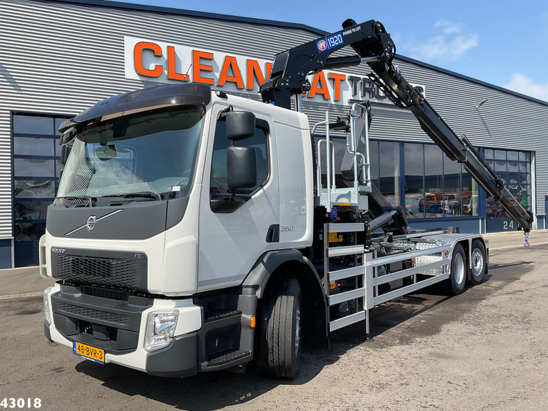 Volvo FE 350 6x2 HMF 19 Tonmeter laadkraan New and Unused! - Hook-lift sunkvežimis, Sunkvežimis su kranu: foto 1 Volvo FE 350 6x2 HMF 19 Tonmeter laadkraan New and Unused! - Hook-lift sunkvežimis, Sunkvežimis su kranu: foto 1