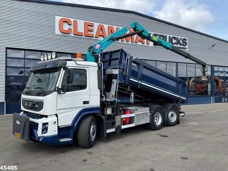 Volvo FM 330 6x2/6x4 Hydrodrive HMF 16 Tonmeter Z-kraan - Savivartis sunkvežimis, Sunkvežimis su kranu: foto 1 Volvo FM 330 6x2/6x4 Hydrodrive HMF 16 Tonmeter Z-kraan - Savivartis sunkvežimis, Sunkvežimis su kranu: foto 1