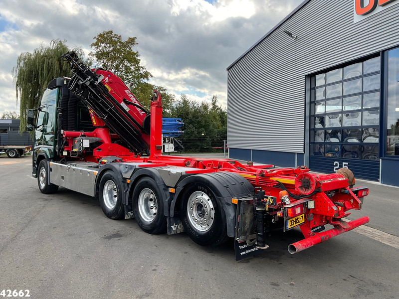Volvo FM 460 8x4 TRIDEM Euro 6 32 Tonmeter laadkraan - Hook-lift sunkvežimis, Sunkvežimis su kranu: foto 2 Volvo FM 460 8x4 TRIDEM Euro 6 32 Tonmeter laadkraan - Hook-lift sunkvežimis, Sunkvežimis su kranu: foto 2