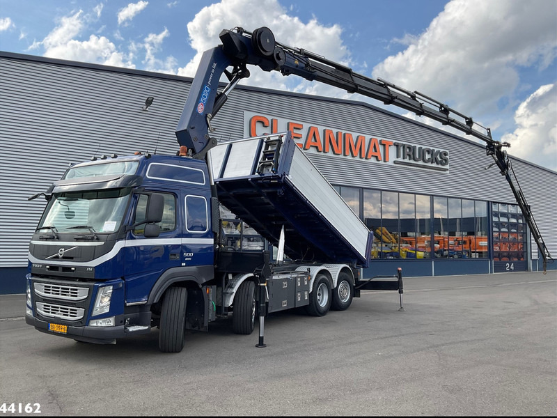 Volvo FM 500 Euro 6 HMF 50 Tonmeter laadkraan + Fly-Jib - Sunkvežimis su kranu: foto 2 Volvo FM 500 Euro 6 HMF 50 Tonmeter laadkraan + Fly-Jib - Sunkvežimis su kranu: foto 2