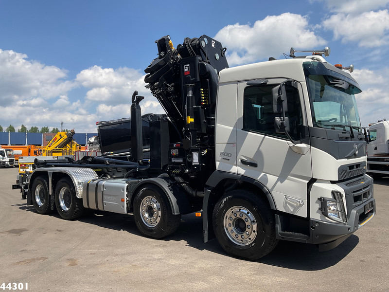 Volvo FMX 500 8x4 Euro 6 Hiab 65 Tonmeter laadkraan + Multilift 25 Ton haakarmsysteem NEW AND UNUSED! - Hook-lift sunkvežimis, Sunkvežimis su kranu: foto 5 Volvo FMX 500 8x4 Euro 6 Hiab 65 Tonmeter laadkraan + Multilift 25 Ton haakarmsysteem NEW AND UNUSED! - Hook-lift sunkvežimis, Sunkvežimis su kranu: foto 5