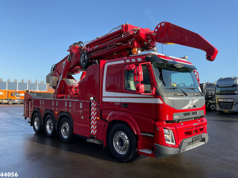 Sunkvežimis su kranu Volvo FMX 500 8x4 Euro 6 MPG 150 Tonmeter laadkraan Just 53.033 km!: foto 7