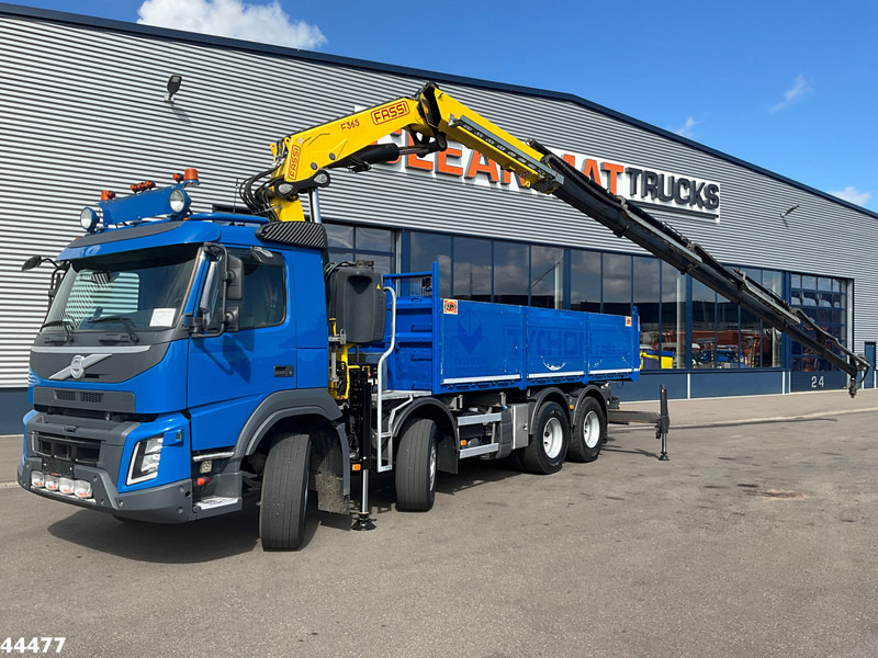 Volvo FMX 540 8x4 Euro 6 Fassi 36 Tonmeter laadkraan - Savivartis sunkvežimis, Sunkvežimis su kranu: foto 2 Volvo FMX 540 8x4 Euro 6 Fassi 36 Tonmeter laadkraan - Savivartis sunkvežimis, Sunkvežimis su kranu: foto 2